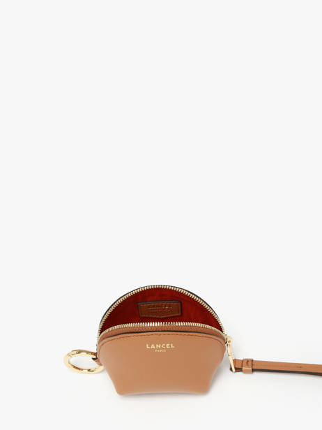 Portemonnee Origami Leder Lancel Bruin origami A13859 ander zicht 1